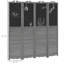 Paravent 4 panneaux HOMcom-196778199