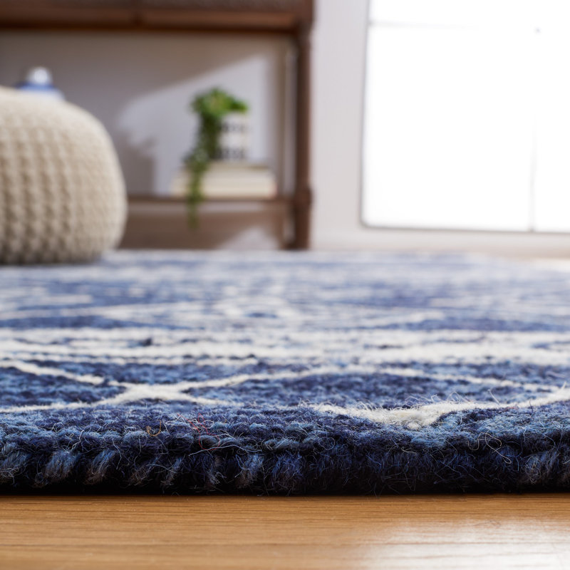 Tapis en laine et coton touffeté à la main Metro, Rectangle 4 pi x 6 pi