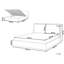Ottoman Bed Fabric BAJONNA 200 cm-1321864695-1321864693