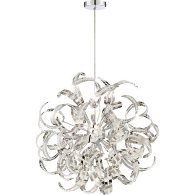 Cooke 12 - Light Dimmable Globe Chandelier