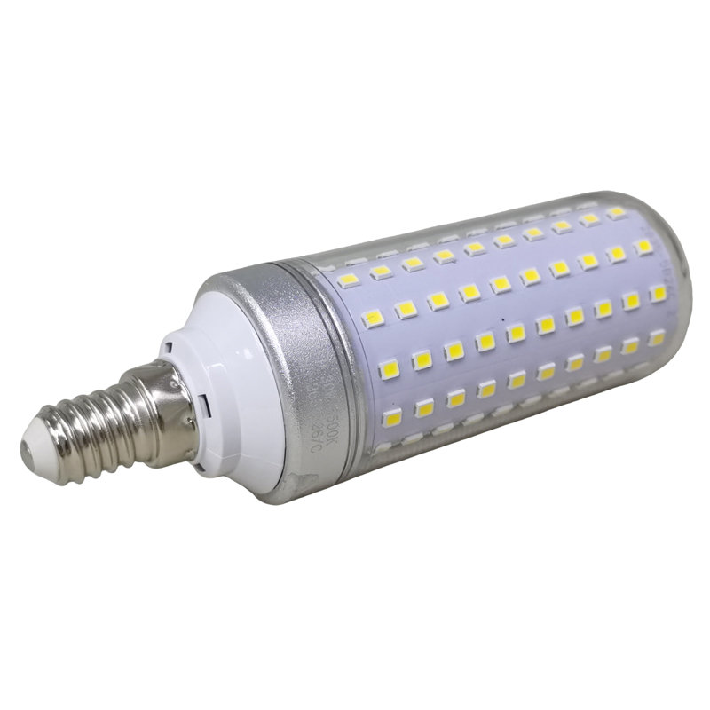 Ampoule de maïs à DEL 30W E14, 130 DEL 6500K blanc froid, 1,57 x 5,12 pouces, AC85-265V, économie d'énergie, résistant à l'humidité et à la poussière, éclairage intérieur