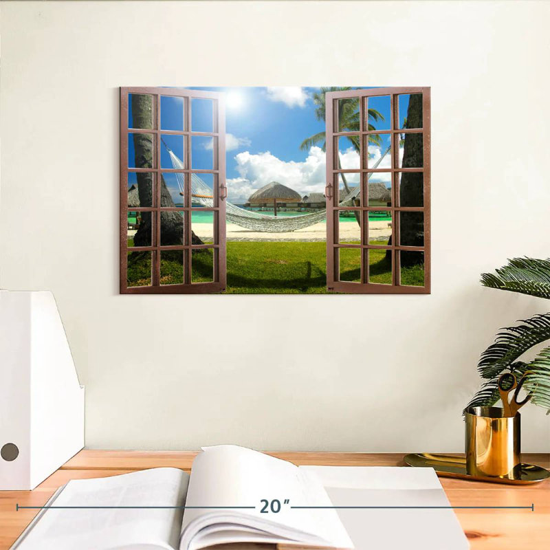 Gillard Hammock Window View, 8" H x 12" W