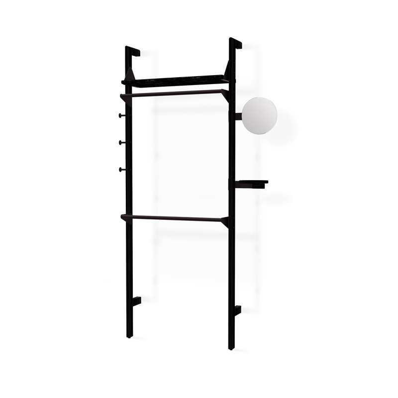 Branch 1 - Wardrobe Unit, Black