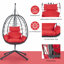 Chaise de patio avec support pour chambre à coucher, salon, balcon, fauteuil de patio pour l'extérieur-1371042881