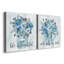 Beautiful - Ensemble de 2 reproductions d'art sur toile tendue-1217844297