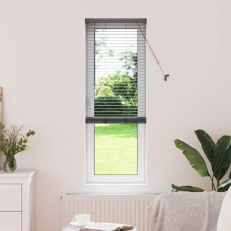 Venetian Blind, 175cm L x 40cm W, Dark Gray