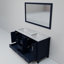 Meuble-lavabo double L 60 po x P 22 po et miroir 58 po.-1603175703-1548938936