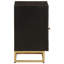 Ashika 40cm W Iron Bedside Table