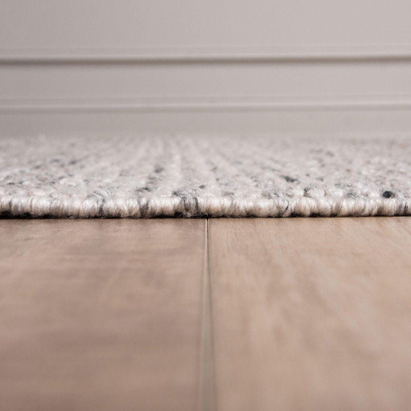 100% Polyester Hand Woven Rug, Rectangle 7'9" x 9'9"
