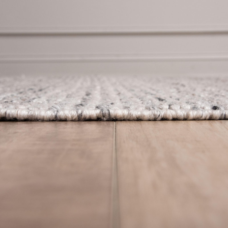 Tapis 100% polyester tissé à la main, Rectangle 9 pi 9 po x 13 pi 9 po