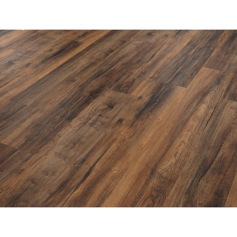 Canaletto 7" X 48" X 4.5mm Oak Luxury Vinyl Plank 4.5mm Thick 7'' W x 48'' L Oak Vinyl Plank, Autumn Ashes