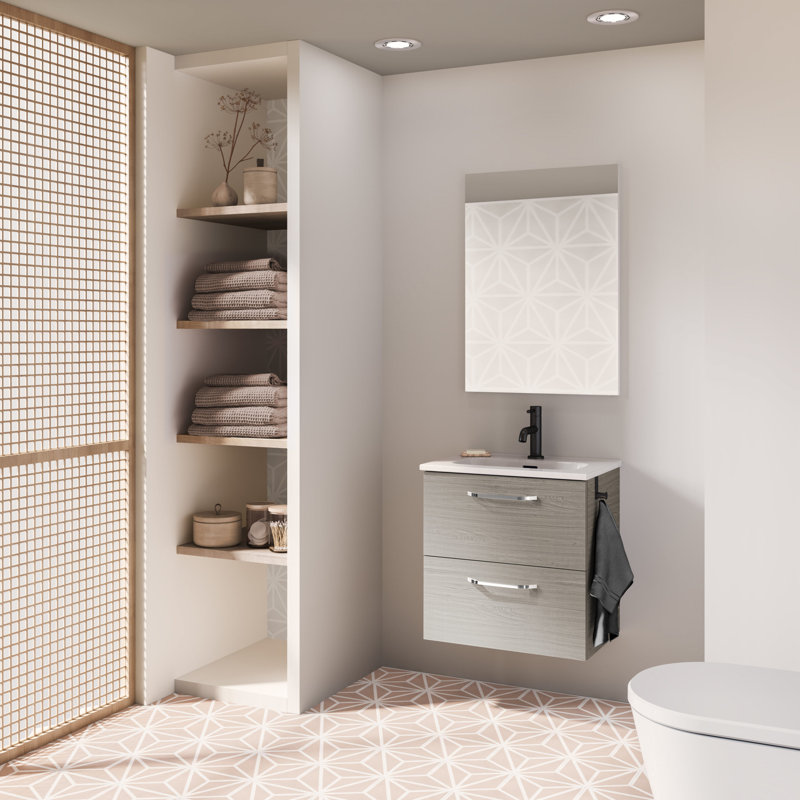 Jazire Vanity & Mirror Set