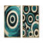 Cercles en mouvement I - Décoration murale cinétique en 2 pièces-1155247330-1155247331