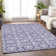 Premium Machine Washable Tweedy Lilac Rug