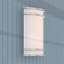 15 Watt LED Indoor Wall Sconce, Colour Temperature Selection, Brushed Nickel Finish, Frosted Acrylic