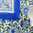 Cotton Block Print  Floral Tablecloth