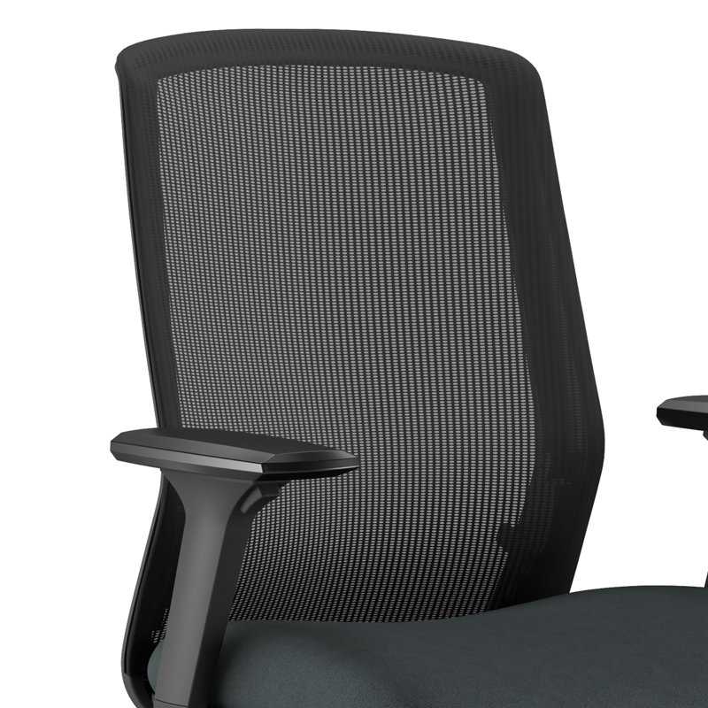 Neo Lite Ergonomic Synchro Tilt Task Chair from 9to5 Seating, Black, Black