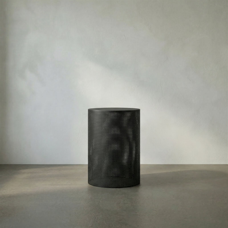 Dixon End Table, Matte Black