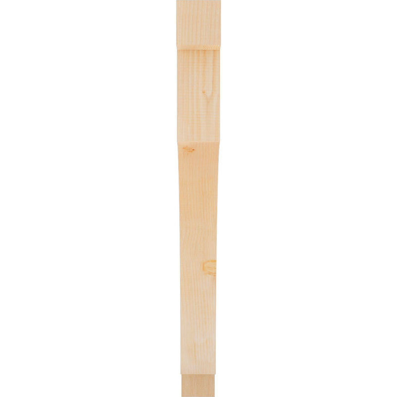 Support Westlake Block, Cèdre rouge de l'Ouest (lisse), H 42 po x l 3,5 po x P 42 po