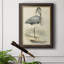 Toile encadrée de qualité supérieure embellie Antique Heron IV (ASH) - prête à être accrochée-1806648257
