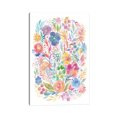 Summer Flowers by Stephanie Corfee - Wrapped Canvas Painting