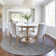 Machine Washable Indoor/Outdoor Xhevrie Purple Rug