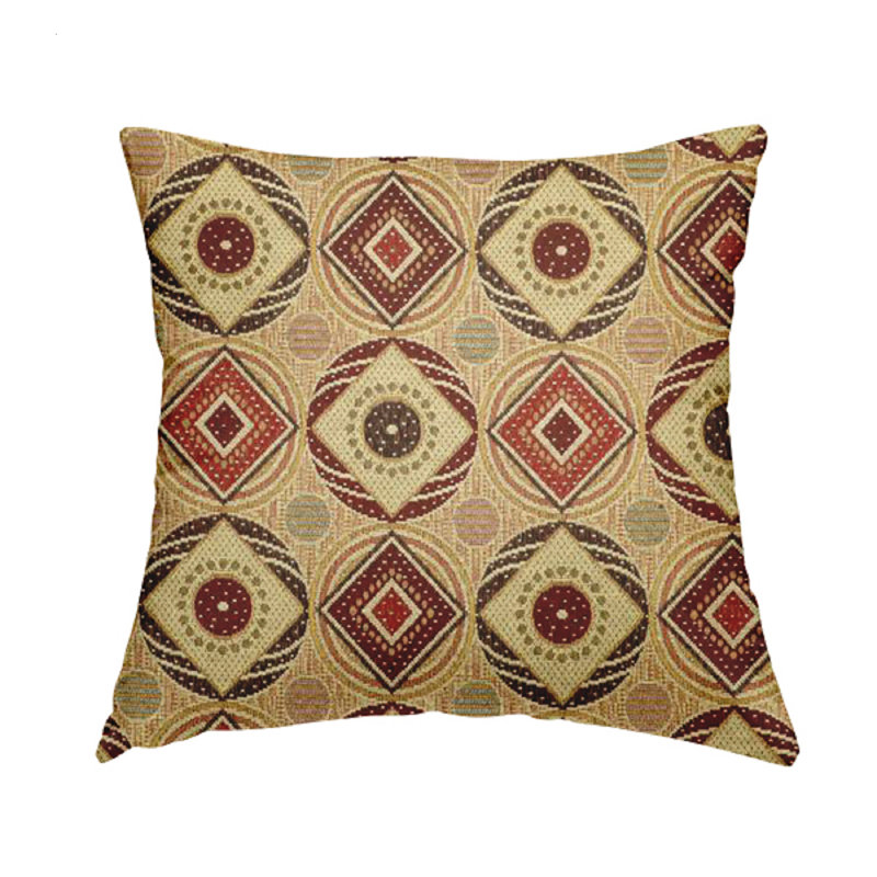 Atchison Geometric Rectangular Cushion