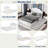 Daveney Platform Bed-2107408810