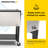 Permasteel 80-Qt Outdoor Patio Cooler with Removable Basin-87689748