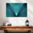 Harnek Abstract Blue Palm-111858841