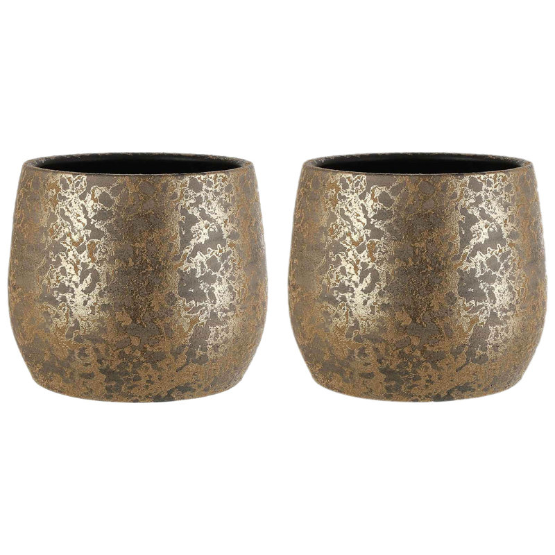 Audubon Ceramic Pot Planter, 25cm H x 32cm W x 32cm D