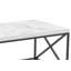 Table basse Brady, plateau en faux bois, structure en X en métal-111703229-111703231-111703230