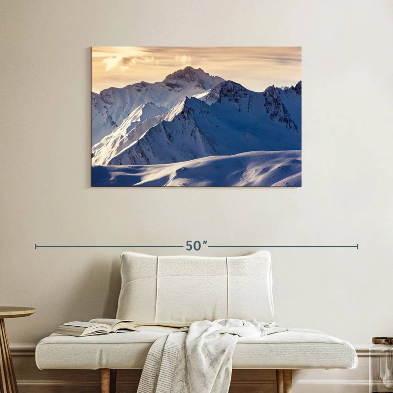 Paysage à Alvord, H 26 po x l 39 po