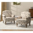Fauteuil l 30 po avec pieds en bois massif Mooresville