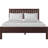 Graham Wood Platform 3 Piece Bedroom Set with Slatted Headboard-87414540-87414542