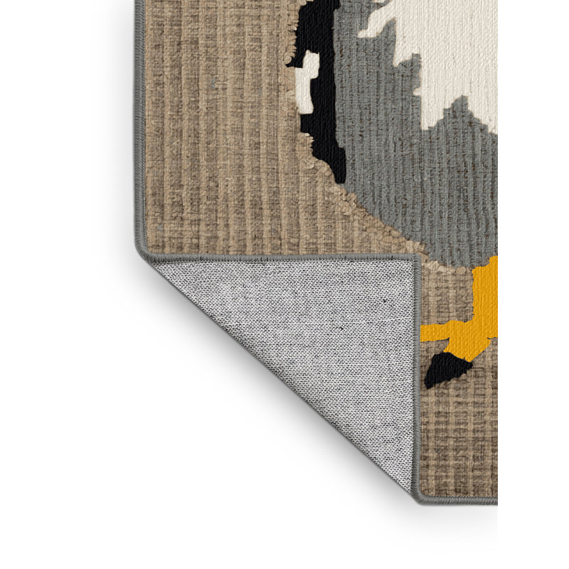  Tapis lavable Noisy Miner Birds, Rectangulaire 8 pi x 10 pi