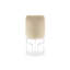 Chaises d'appoint modernes en velours beige, siège rectangulaire, salle à manger confortable, dossier uni-2000205447