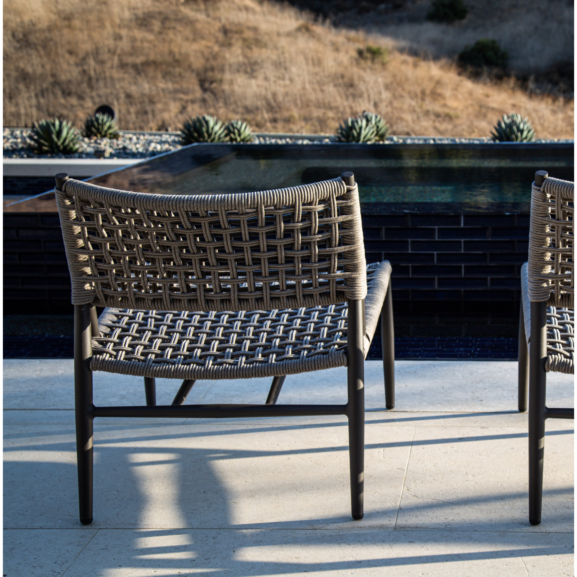 Doxie Outdoor Armless Lounge Chair