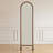 Nordic Minimalist Yellowwood Storage Wall-Mounted Full-Length Mirror
