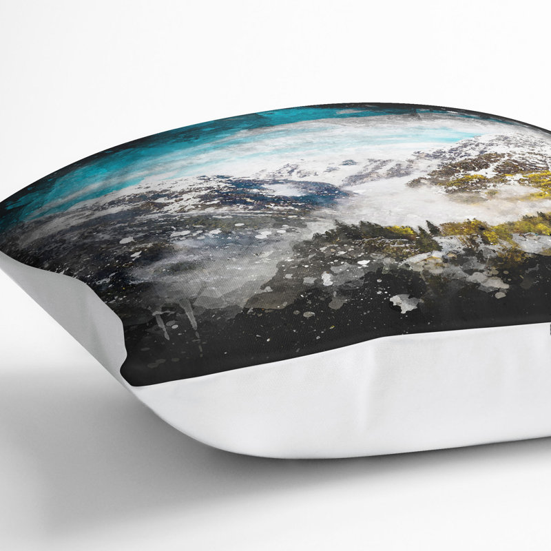 Square Cushion, 40cm H x 40cm W x 15cm D, White