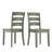 Alexa-Mae 6-Person Solid Wood Four-Leg Dining Set-1786360657