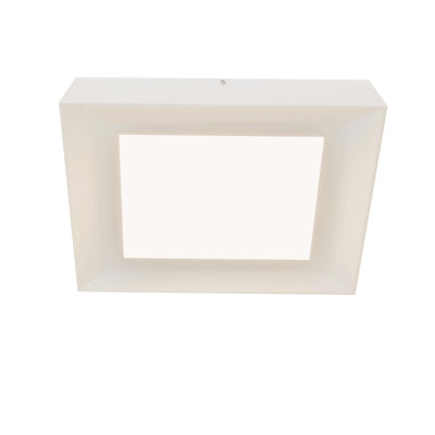 Plafonnier encastré carré simple 15" 1-light Seale