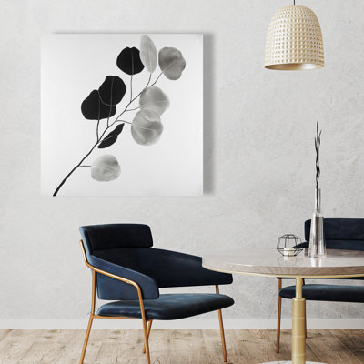 «Branch with Leaves», reproduction de peinture à l'huile sur toile tendue