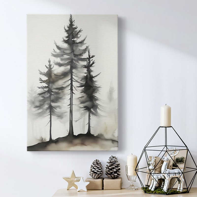 Art des Fêtes de Noël - Toile tendue avec châssis - Série 2-XIX, H 36 po x l 24 po