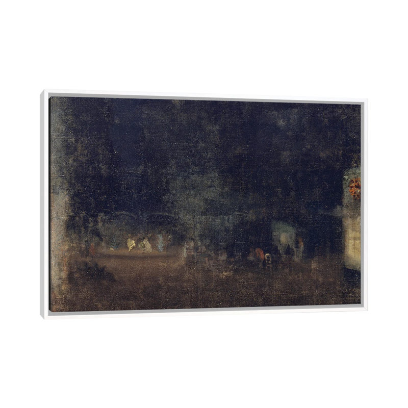 Print, 66.04 cm H x 101.6 cm W x 4.445 cm D, White