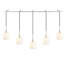 Luminaire suspendu rectangulaire 5 lumières grappe Shults-954320509-953436205