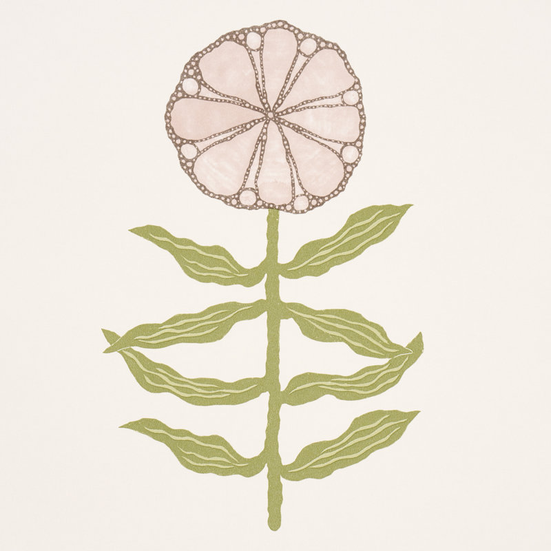 Schumacher x Marian Mcevoy Pretty Petals Wallpaper, Blush