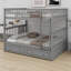 Bunk Bed With Drawers, Convertible Beds-718621070
