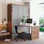 Lit escamotable double avec bureau pliable-1973259223