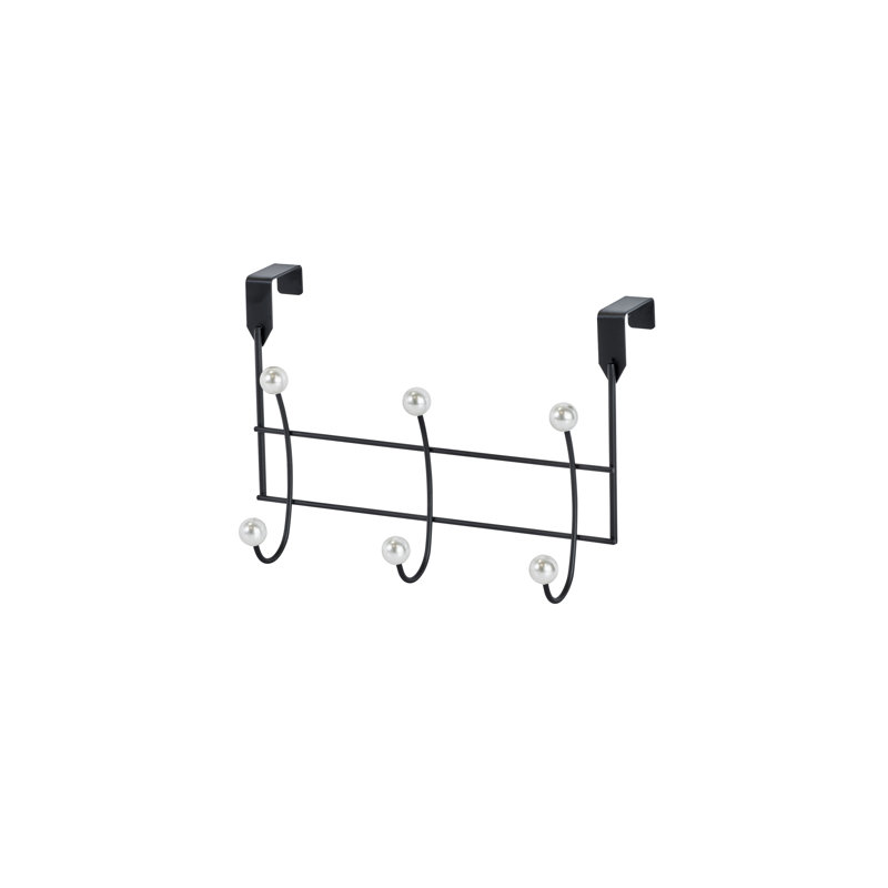 Akoya Over Door Storage Hooks, Matte Black